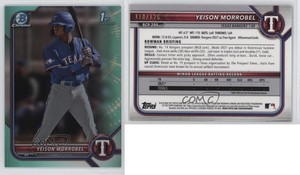 2022 Bowman Chrome Prospects Aqua Refractor /125 Yeison Morrobel #BCP-200