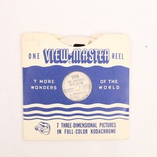 Vintage 1950 Sawyer's View Master 298 Abe Lincoln's New Salem Reel As-Is