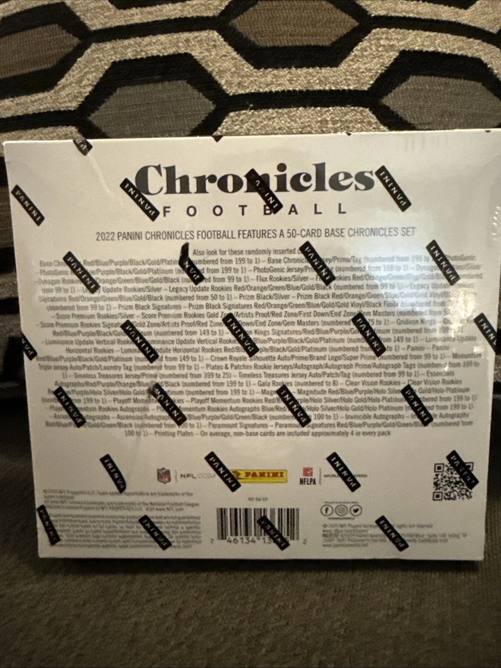 Хобби-бокс 2022 Panini Chronicles NFL футбол - в заводской упаковке - Purdy, Pickett - Изображение 2 из 2