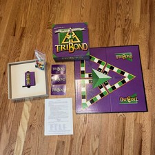 TRIBOND Board Game 100% COMPLETE 1995