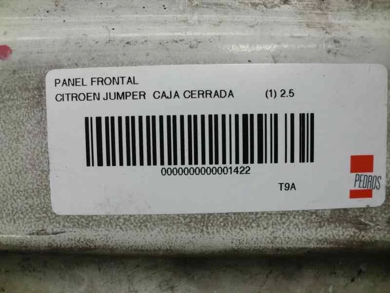 PANEL FRONTAL / 101081 / 1422 PARA CITROËN JUMPER CAJA CERRADA 1 2.5 DIESEL - Imagen 2 de 3