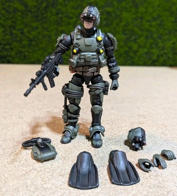 1/18 JOYTOY JT11 FIGURE AND PARTS Lot For Customs 1:18 Action Figure