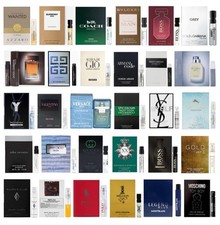 Men's perfume sampler set - Designer perfume sample Lot x 10 assorted vials