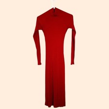 Enza Costa Rib Twist Midi Dress