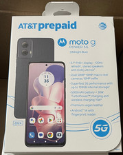 Motorola Moto G Power 5G 2024 6.7 128GB 8GB RAM AT T Prepaid Smartphone 50MP GSM