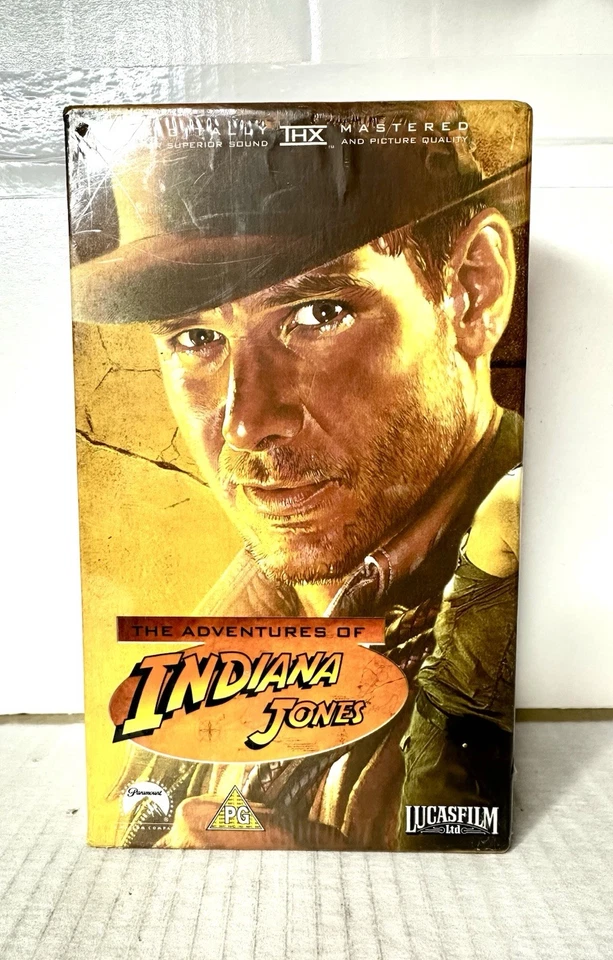 INDIANA JONES TRILOGY VHS BOX SET (Brand New & Factory Sealed) - Image 2 of 4
