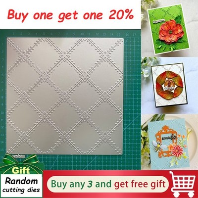 Crisscross Blooms Dies Hot Foil Scrapbooking Photo Album Embossing Paper Stencil