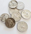 49.73 grams 90% US SILVER Vintage $2.00 Face Value Lot  Quarters