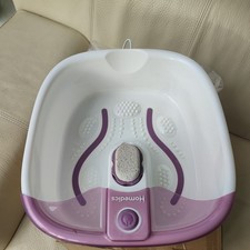 Image of HoMedics Bubblemate Foot Spa and Massager with Keep Warm Function, Soothing Soak
