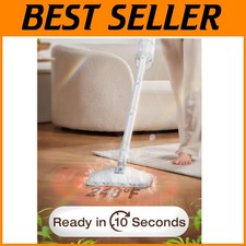 Lightweight Steam Mop, 10-in-1 Versatility, 2-Level Control