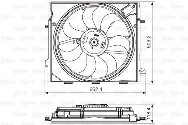 Valeo LüFter, MotorküHlung 696873 FüR Renault-image