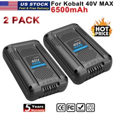 1-2X 6.5 Ah 40V MAX for Kobalt 40V Battery Li-Ion KB440-03 KB540-06 2540C-06 New
