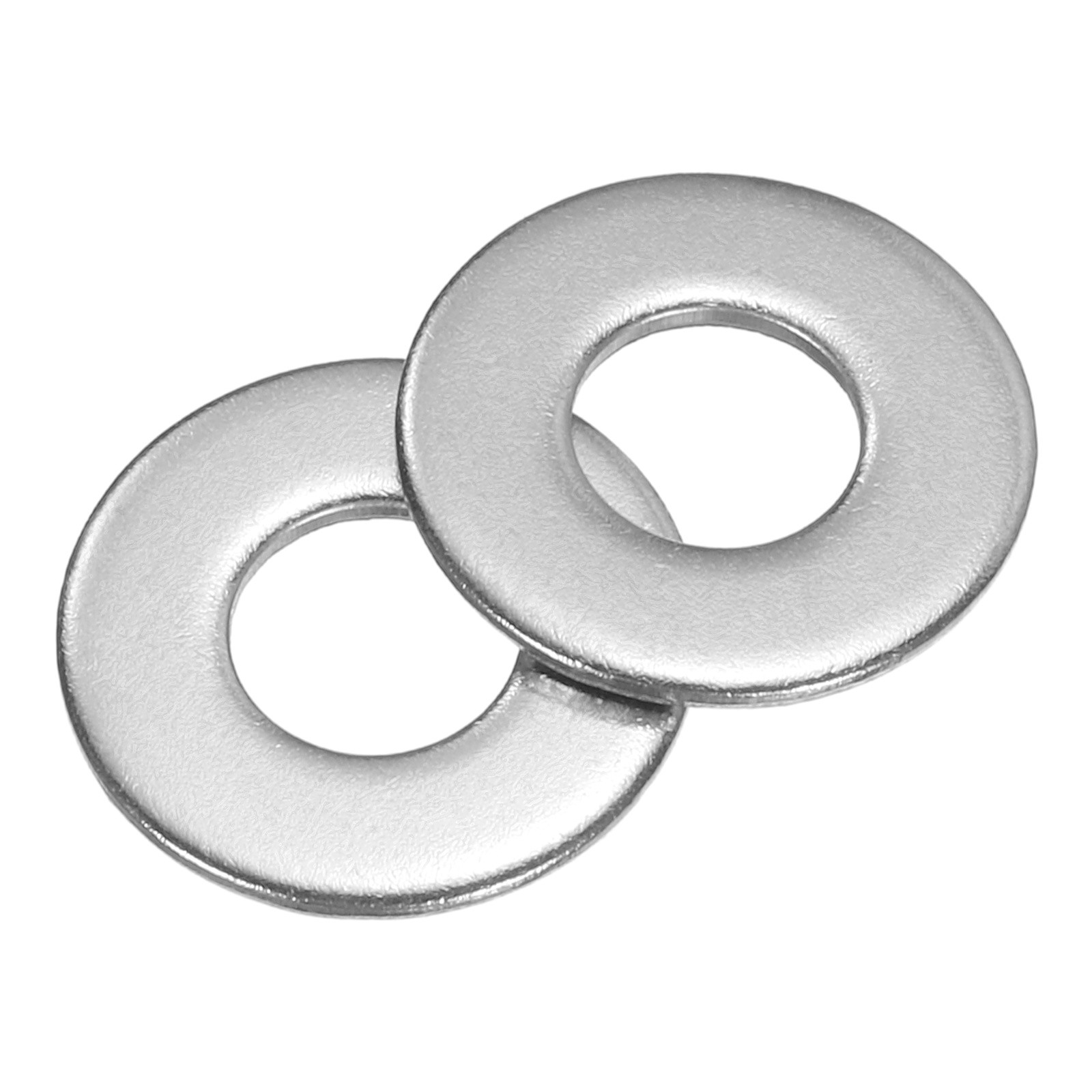 300 Pezzi SAE 10# Lavatrice Piatta, Guarnizione Lavatrice Piatta in Acciaio Inox 304, Argento