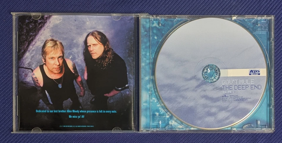 "The Deep End, Volume 1" by Gov't Mule (CD, 2001) Warren Haynes *Vintage Foto 4 de 4