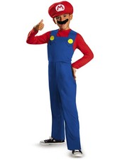 Child's Disney Classic Super Mario Brothers Mario Costume