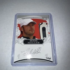 2022 Sportkings Bode Miller Silver Auto /25 Olympian On Card