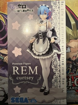 Rem Curtsey Re:Zero SEGA  Prize Figure - US Seller.
