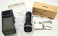 Nikon Fieldscope Camera Attachment 800mm F/13.3 F-Mount NOS w/Box Case Manual