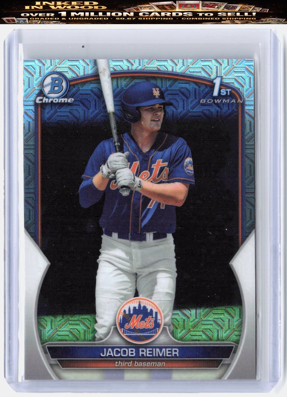 2023 Bowman Chrome Sapphire Edition #BCP-181 Jacob Reimer Prospects
