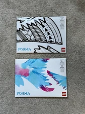 RARE LEGO Forma: Splash Koi Skin (81002) and Ink Koi Skin (81003)