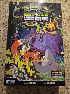 Cryptozoic Epic Spell Wars: Rumble at Castle Tentakill Board Game, Fantasy, Sta 