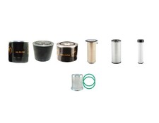 Kit Filtre Pour Maco-Meudon Mv 51 Compresseur W/Kubota D1703 Moteur