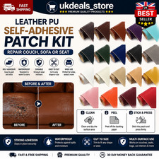 Leather PU Self-Adhesiva Patch Kit Repair Couch Sofa Or Seat Waterproof Leather