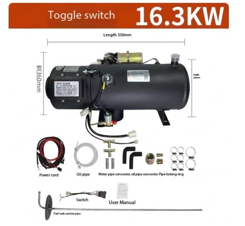 Water-Heated Engine Preheating Boiler 24V Automotive Parking Fuel Heater - 第 12/17 張圖片