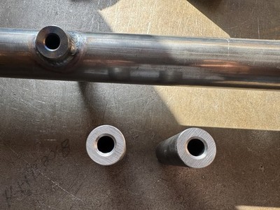 Rear Shock Mount sleeves For Hot Rods, 1932 Fords  (2 Pieces)