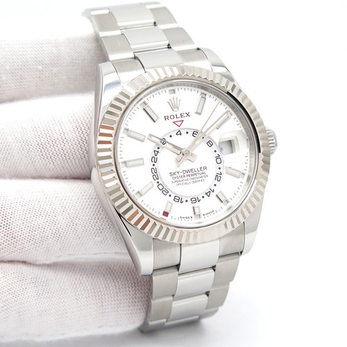 Rolex 336934 Skydweller with White Dial on Oyster