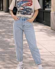 VTG 1998 Levis 550 Classic Girls Youth Relaxed Fit Tapered Leg Jeans 7 Timeless