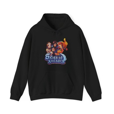 Skies of Arcadia Sega Dreamcast Cover Art Unisex Heavy Blend  Hooded Sweatshirt