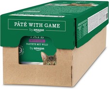 Wet Cat Food Paté with Game 100g Pack of 16 6.03 per kilo