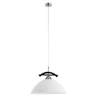 Weiß Chrom Venge Moderne HäNgelampe Pendelleuchte 1X60W/E27 40X100 [Cm]
