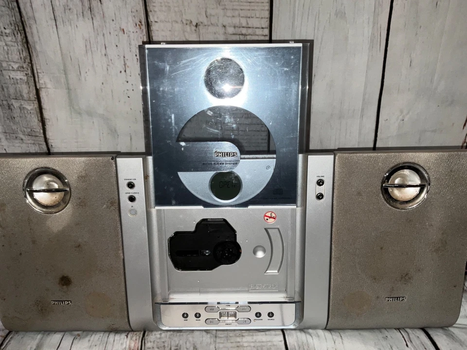 Philips MC235/37 Micro Sistema Reproductor Radio Estéreo CDR CD-RW Probado Leer Foto 4 de 4