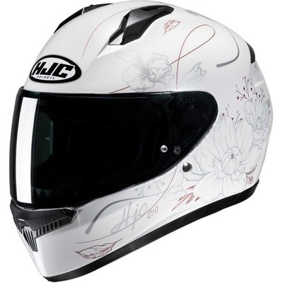 HJC C10 Epik MC8 Full Face Motorcycle Helmet White Fuchsia