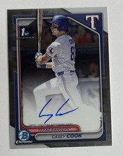 2024 Bowman Chrome Casey Cook Auto #CPA-CCY