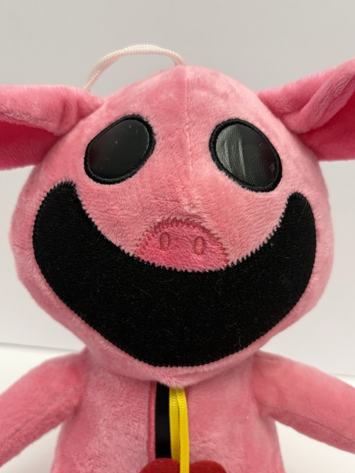 POPPY PLAYTIME Smiling Critters PickyPiggy Picky Piggy Plush Pink Pig ...