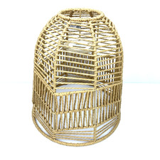 IKEA  Woven Rattan String Rope  Lamp Shade Ceiling Light Pendant