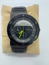 Seiko Spirit Giugiaro SCED007 7T12-0AE0 Limited Edition Men's Watch Green Black