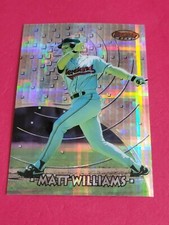 MATT WILLIAMS  - 1997 BOWMAN'S BEST - BASE SET ATOMIC REFRACTOR PARALELL EDITION