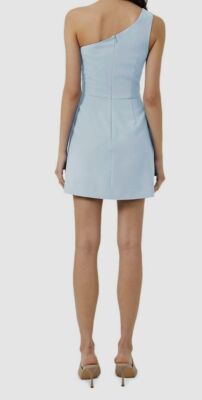 french connection whisper one shoulder mini dress FRENCH CONNECTION Whisper One Shoulder Mini Dress