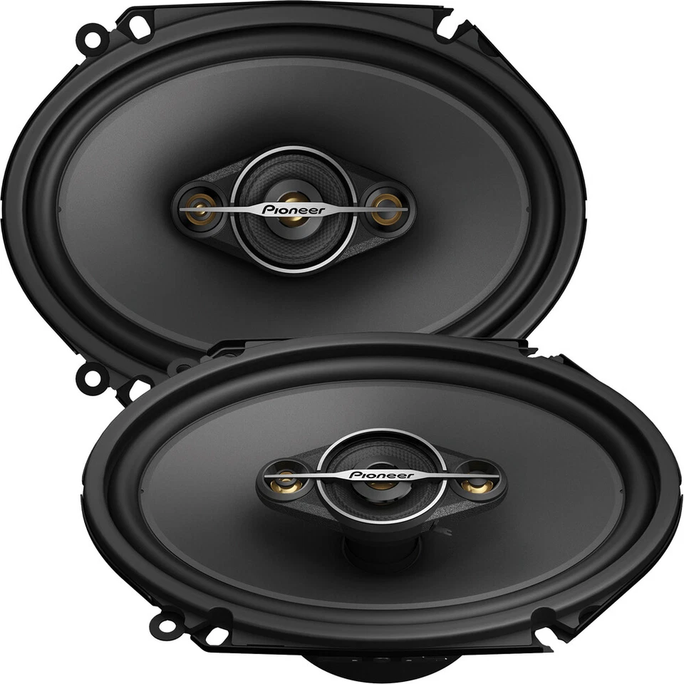 (2-Pairs) Pioneer TS-A6881F 320W RMS 6x8" 4-way Coaxial Speakers - Image 2 of 4