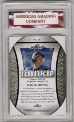大谷翔平2018 LEAF THE NATIONAL BLUE 61/99#01 2018-19 Leaf Special Release - Exclusive Edition Rookies Shohei