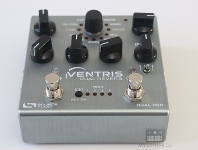Source Audio Ventris Dual Reverb - Effektpedal + 1 J. Gewährleistung