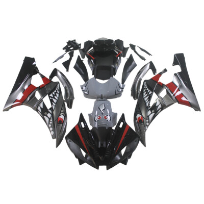Grey Shark Fairing Kit For Yamaha YZF600 R6 2006 2007 06 07 Injection Bodywork