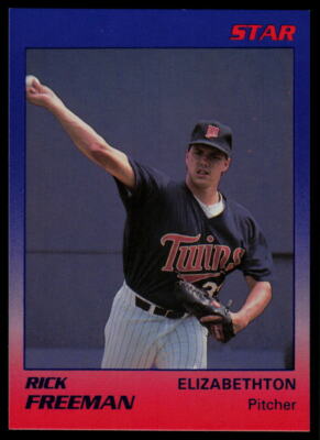 1989 Star Rick Freeman Elizabethton Twins | eBay