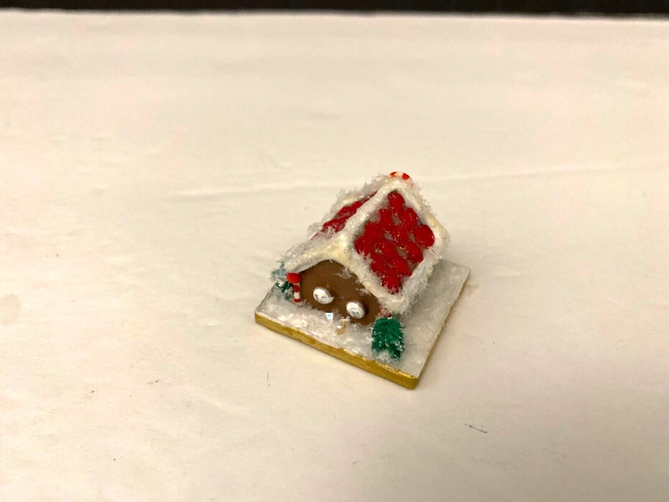Casa de muñecas miniatura casa de pan de jengibre Foto 3 de 4