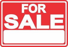 10in x 7in For Sale Sticker Car Truck Vehicle Bumper Decal