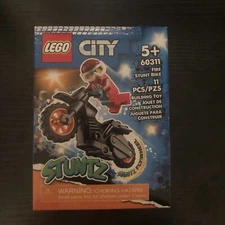 LEGO 60311 CITY STUNTZ FIRE STUNT BIKE 11 Pieces BRAND NIB